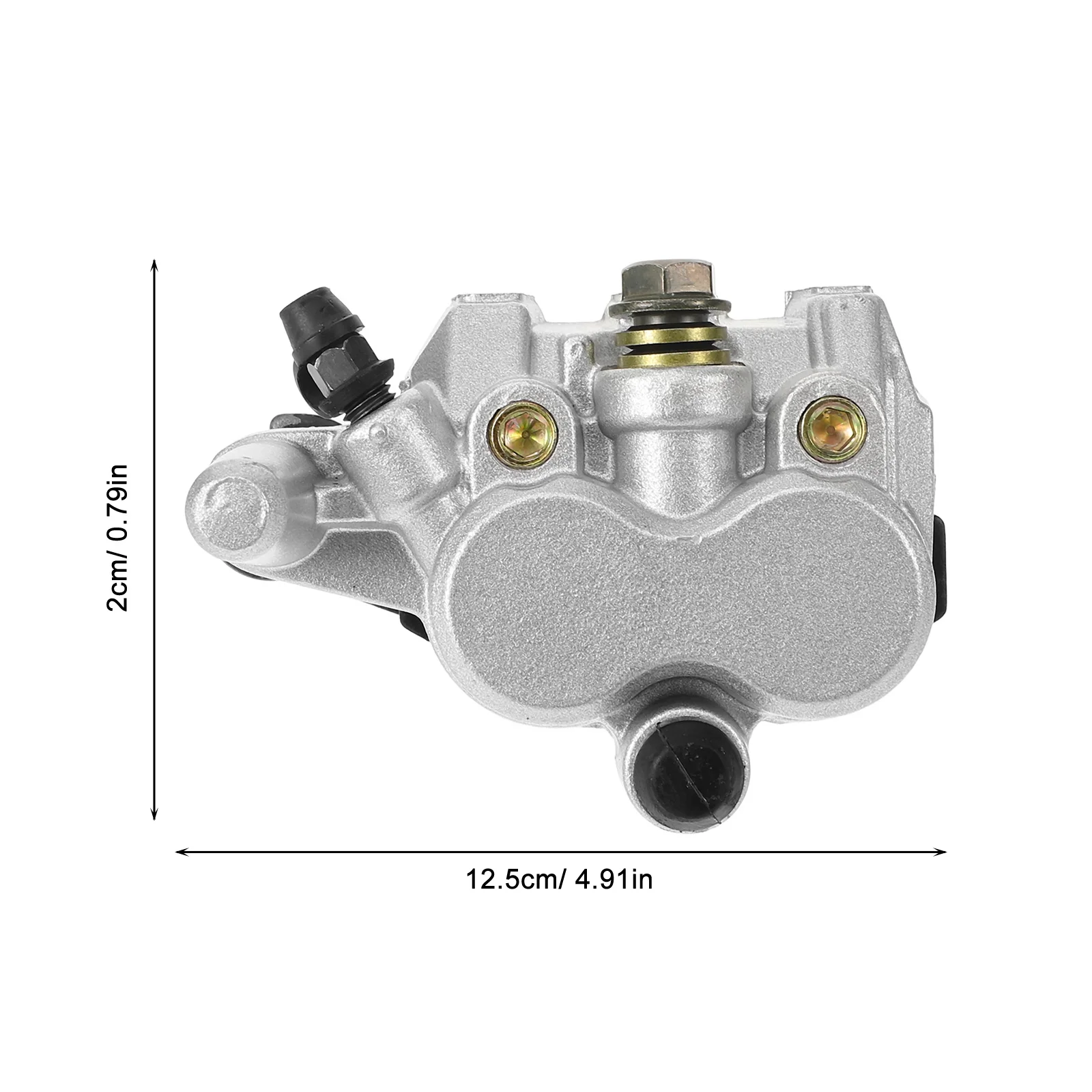 Front Brake Caliper for Motorcycle Enhanced Durability Easy Installation Compatible with Atv Replacement Parts Braking System