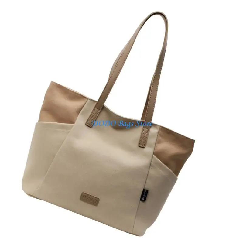 حقيبة كتف قماشية عملية وعصرية تحت الإبط للنساء اللاتي يبحثن عن الراحة والأناقة في روتينهن اليومي