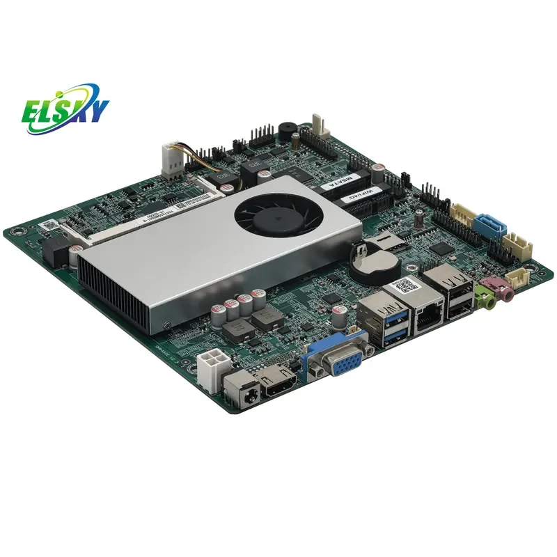 BOLRZO ELSKY QM9450E Mini ITX industrial main board DDR3 single channel new Haswell-U I3/I5/I7 4th generation 4K UHD