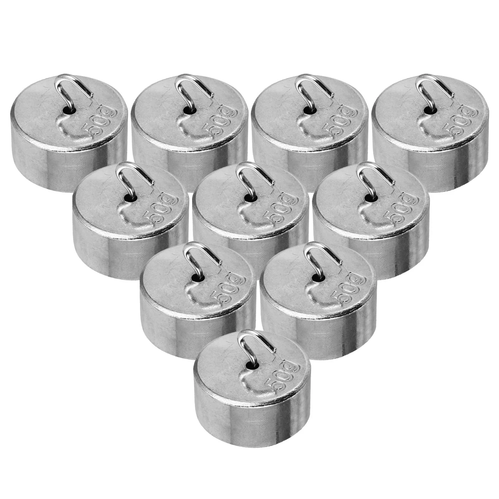 

Metal Hook Weight Set 50G-200G Laboratory Slot Weights For Mechanics Experiments Physics Demonstrations Teaching Equipment