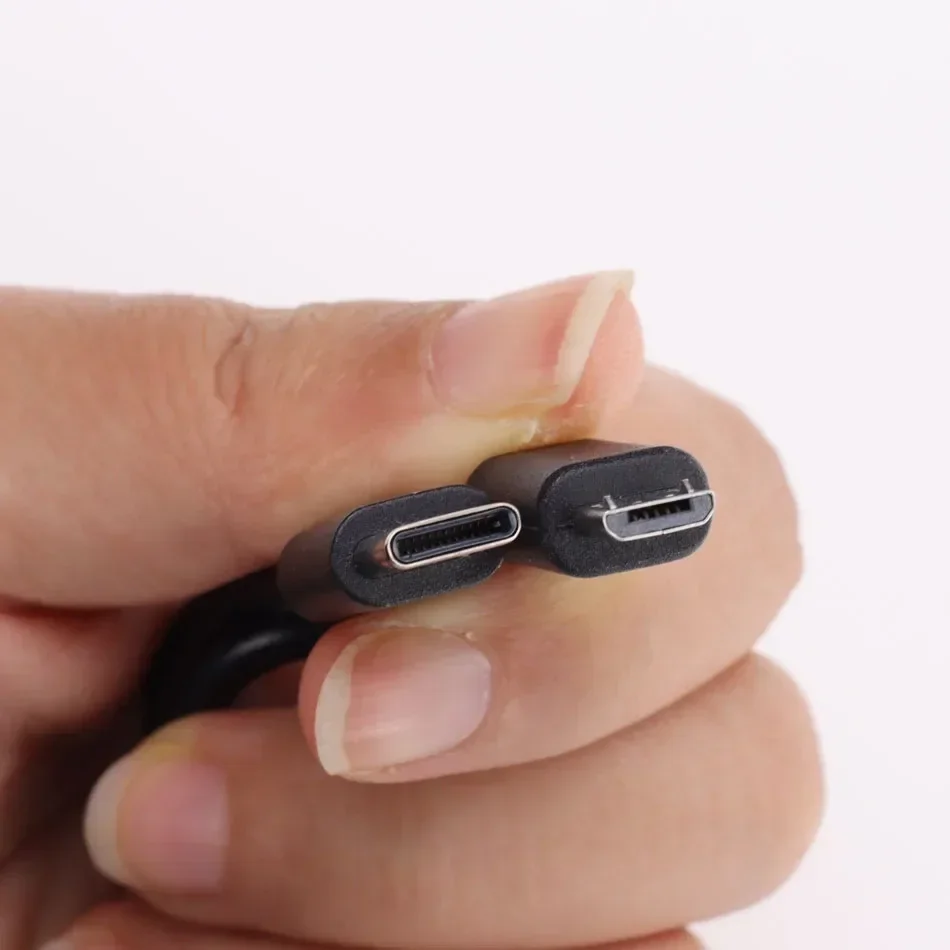 500 ชิ้น Micro USB เพื่อพิมพ์ C สาย OTG อะแดปเตอร์แปลงข้อมูลสายไฟ Fast CHARGING สําหรับ Huawei Xiaomi Samsung USBC ลวด