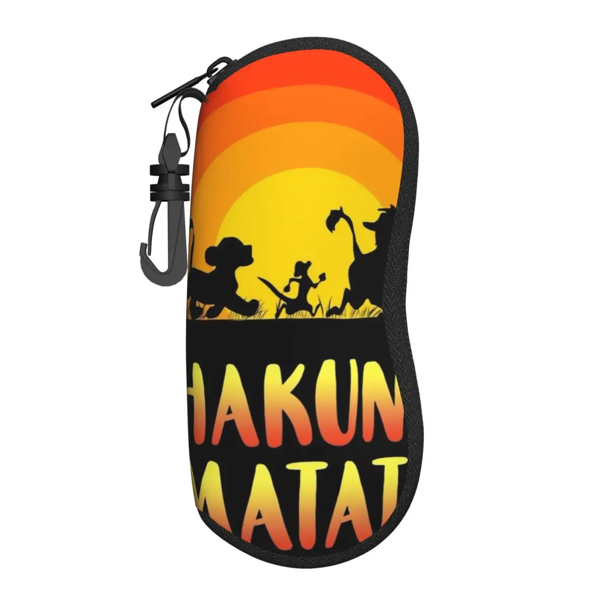 

Animation Cartoon The Lion King Eyeglass Glasses Case Men Women Soft Pumbaa Simba Sunglasses Protective Pouch