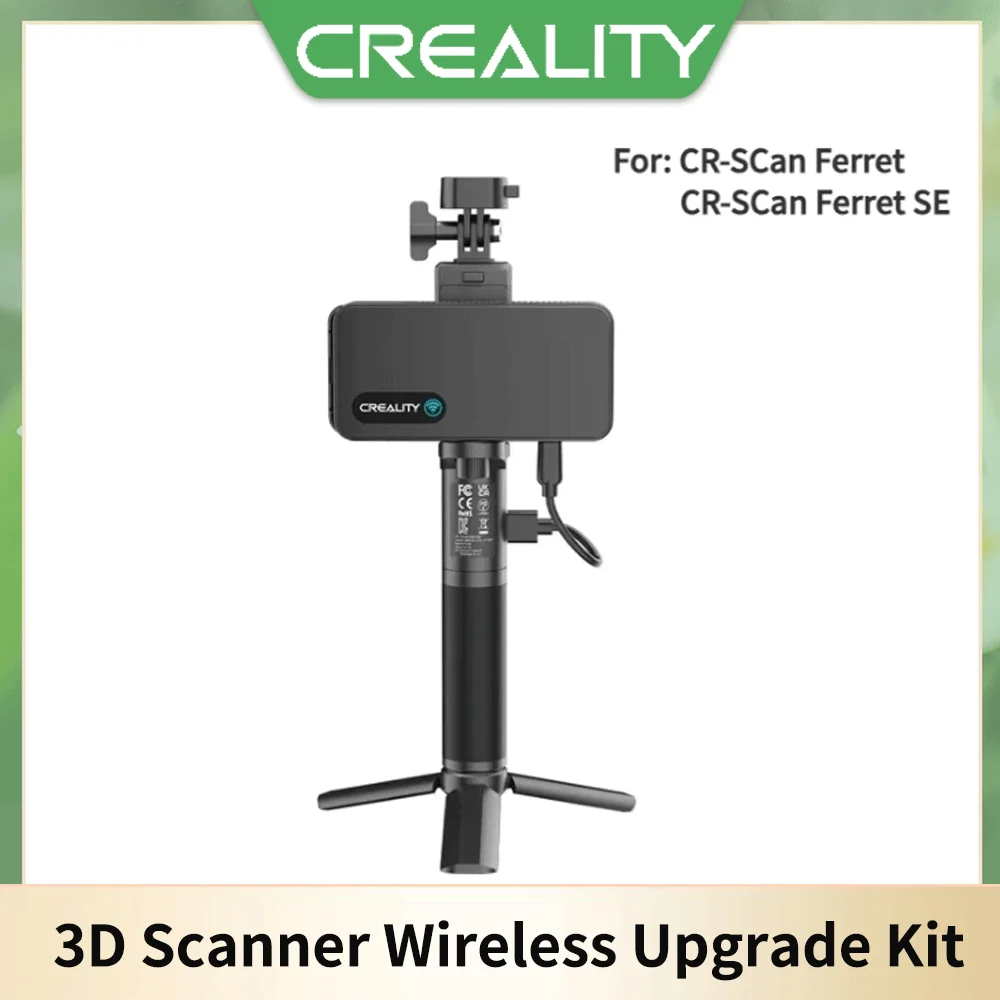 

CREALITY Upgrade Kit for Wireless Scanning for CR-Scan Ferret/ Ferret SE WiFi6 Wireless Bridge Support Win/MAC/iOS/Android