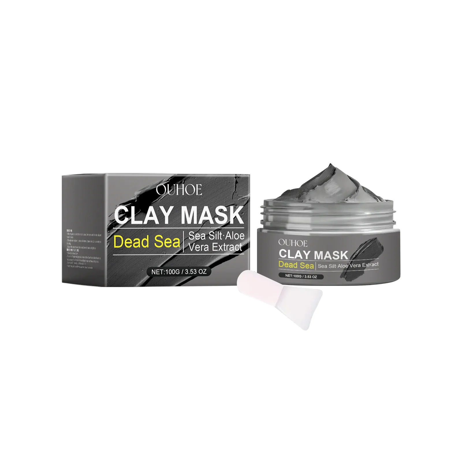 Deep Cleansing Face Mask Dead Sea Mud Brightening Facial Hydrating Oil Control Soothing Skin Repair Acne Blackhead Remover Mask
