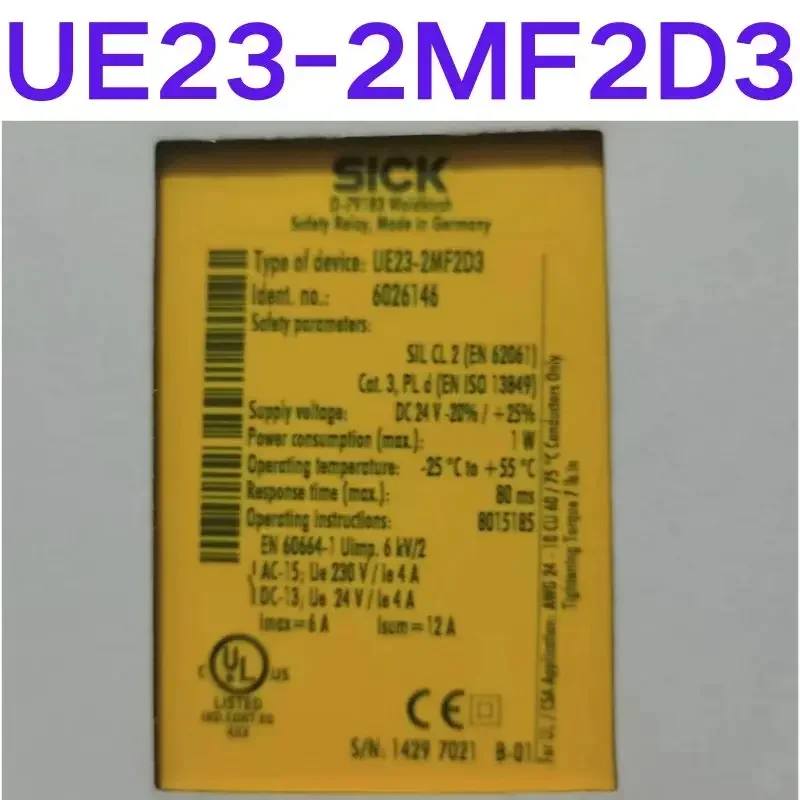 

Brand-new safety relay UE23-2MF2D3