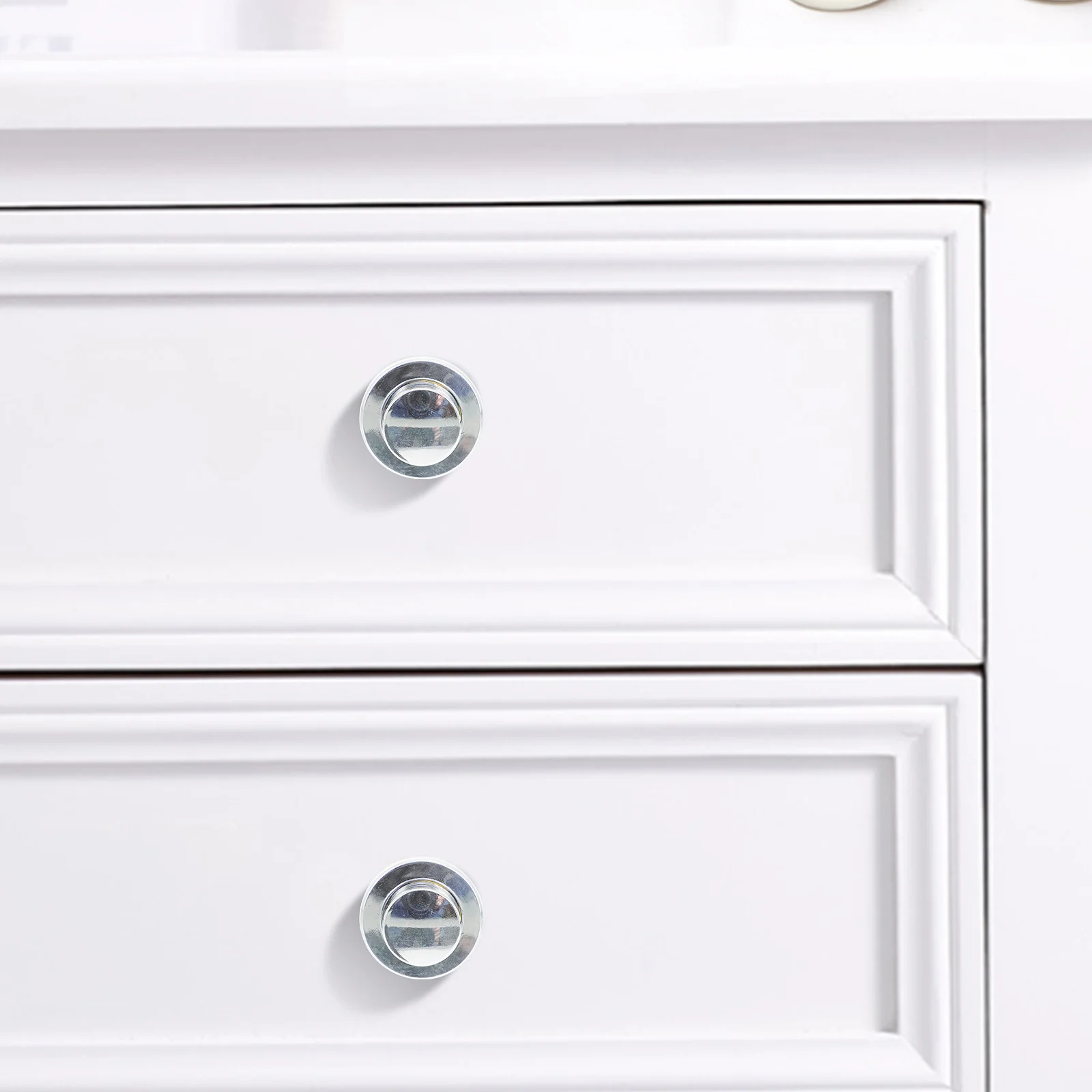 

2Pcs Telescopic Spring Knob Embedded Furniture Handle Smooth Touch Contemporary Design Embedded Knobs Telescopic Spring Knob