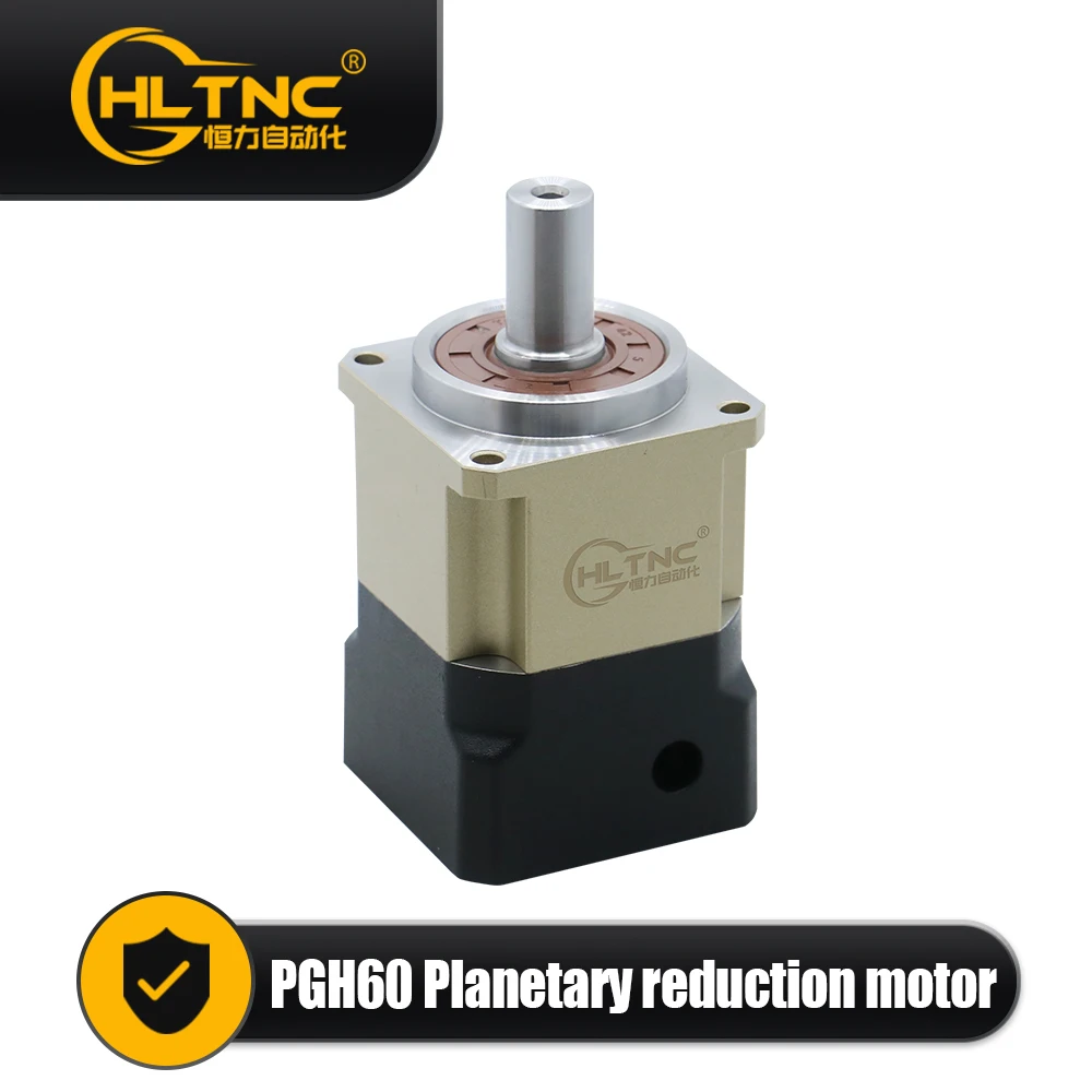 

HLTNC PGH60 Low Backlash Helical Teeth Gear Planetary Reducer Gearbox For CNC 8mm Nema23 Stepper Motor Or 14mm 60 Servo Motor