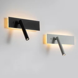 15W LED Ceiling Wall Light Spot Lights Modern Style Folding Rotation Home Hotel Bedroom Bedside Living Room Reading Wall Lamp
