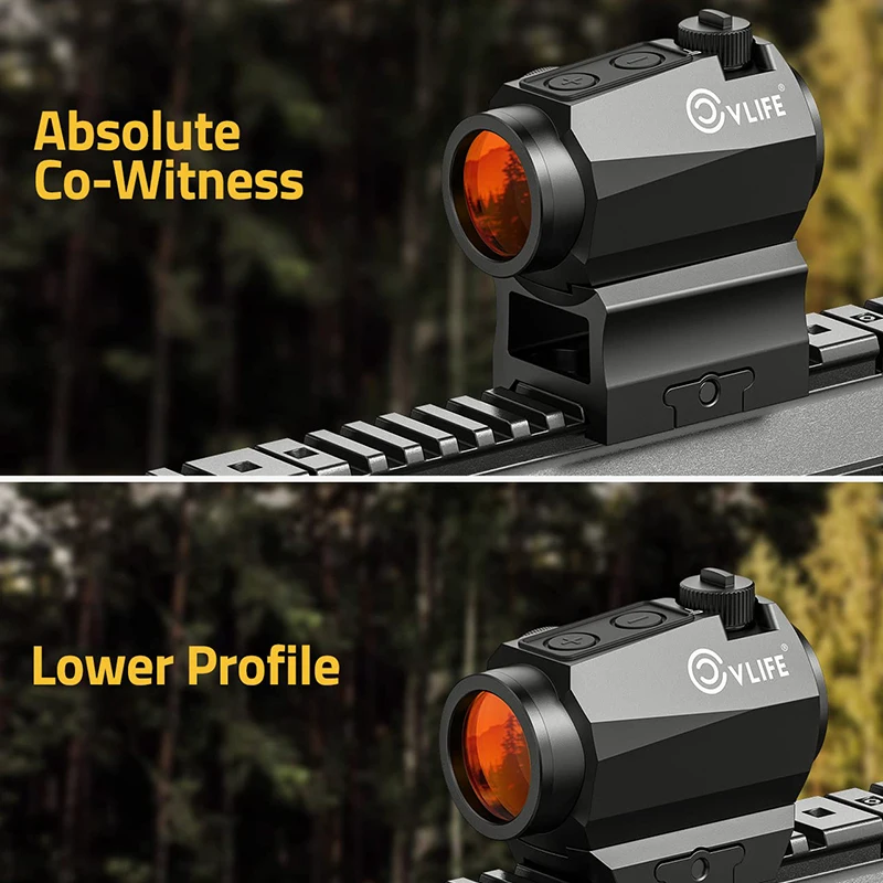 Red Dot sight 2MoA mouvement éveillé optique portée 10 luminosité Picatinny Rail tactique chasse fusil accessoires