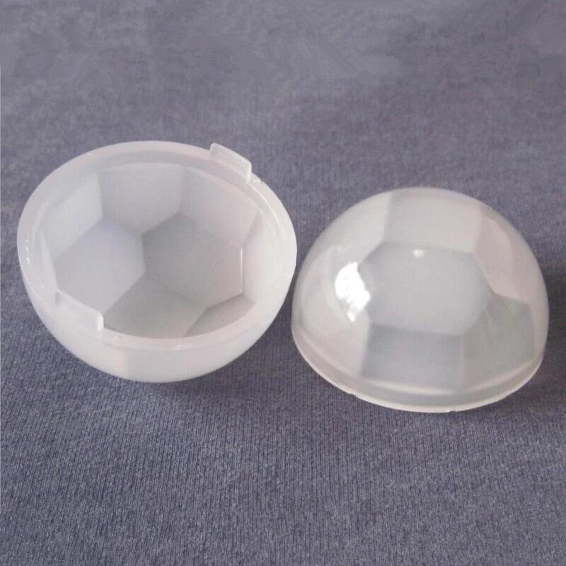 #TFO-46 High quality Led Optical Lampshade, PC Ball Covering, Size 46X26mm, Milk Color, Clean surface, PC materials