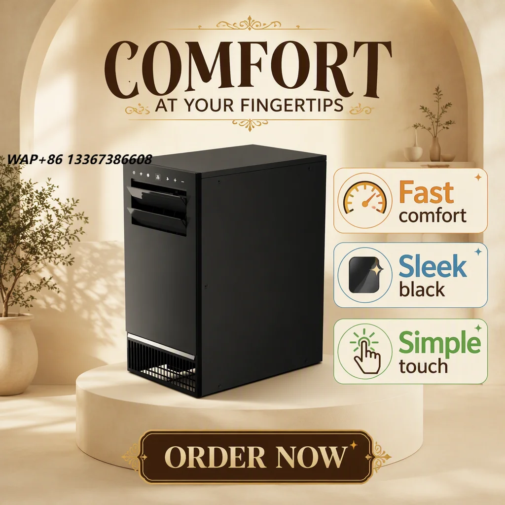 Kitchen Air Conditioner External Unit Mobile 11,899 BTU/h Fixed Frequency Cooling Only No Need Drilling Easy Install 298 Sq. ft