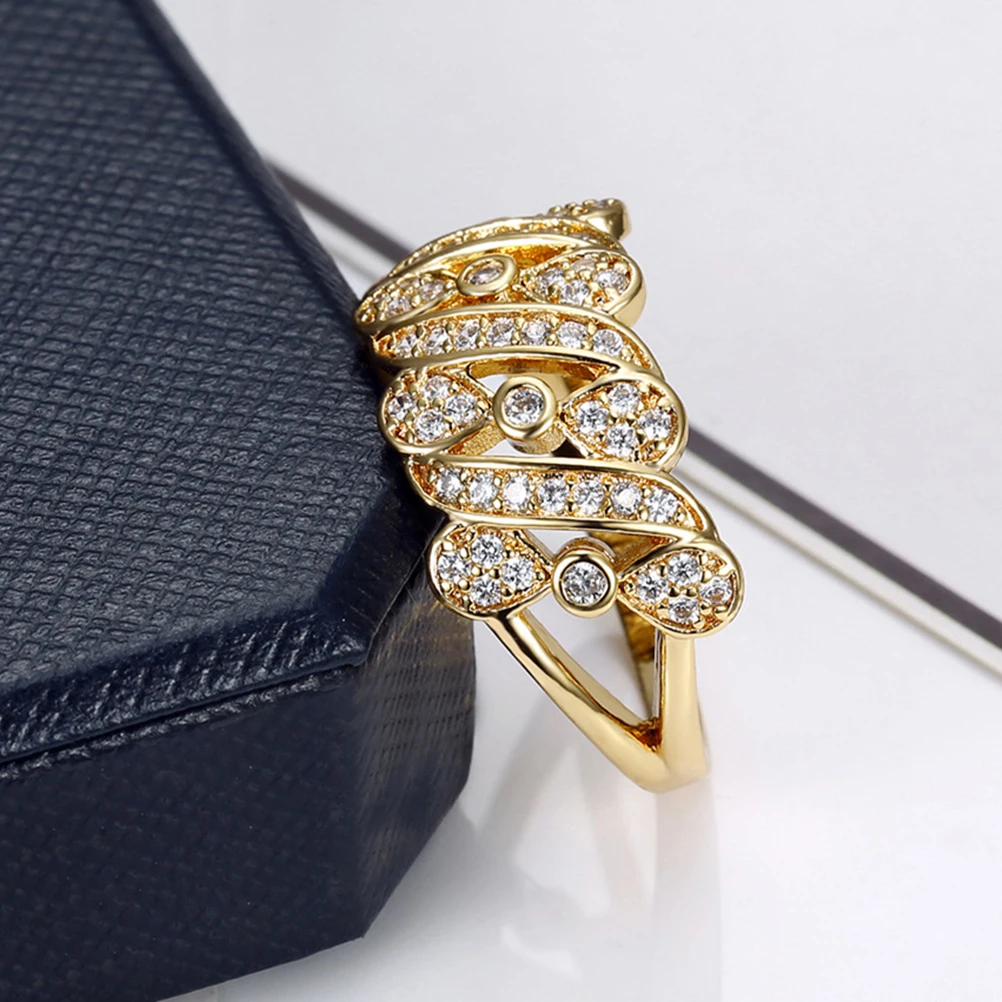

2 Pcs Finger Jewelry Fashion for Women Festival Bowknot Creative Decor
