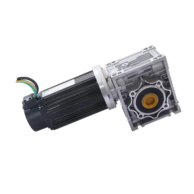 Factory Price 12v 24v High Torque Bldc Motor with Gear Box Dc Worm Gear Motor 200w 400w Industrial 24v Dc Motor Worm