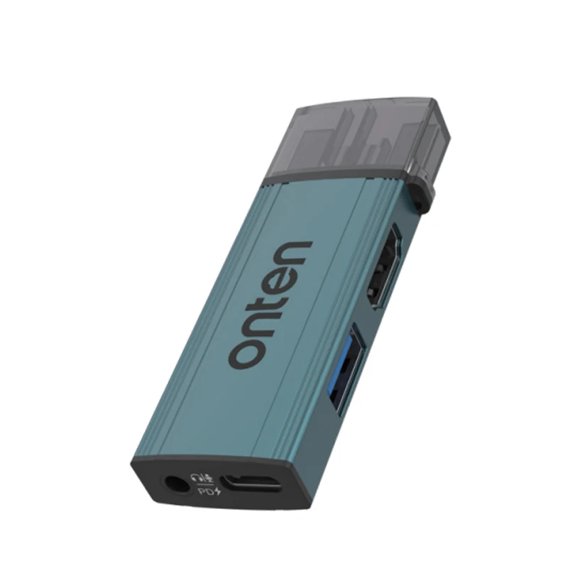 Usb c to hdmi-compatible adapter external screen Docking Station Splitter Adapter USB-C HUB USB video converter for TV 4K@30Hz