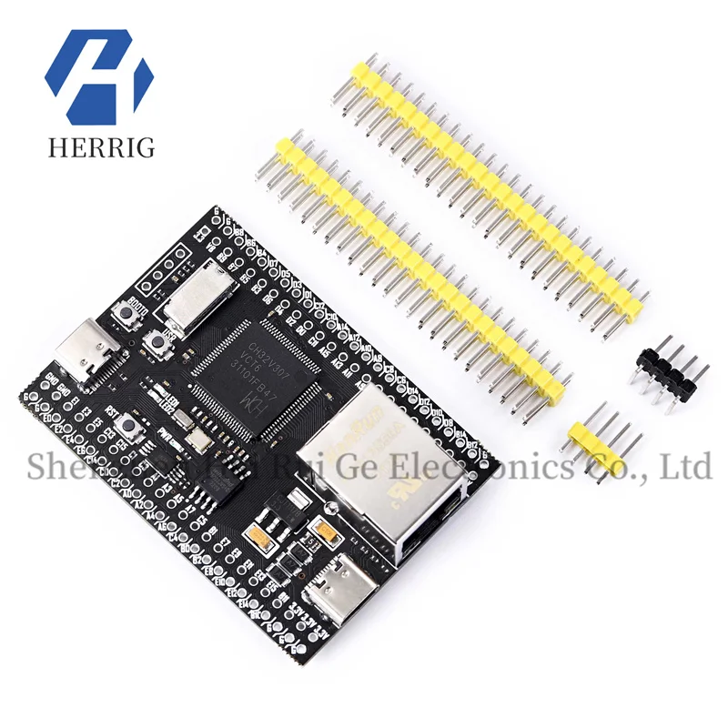 

1PCS CH32V307VCT6 core board microcontroller development board 32-bit RISCV controller supports RT Thread