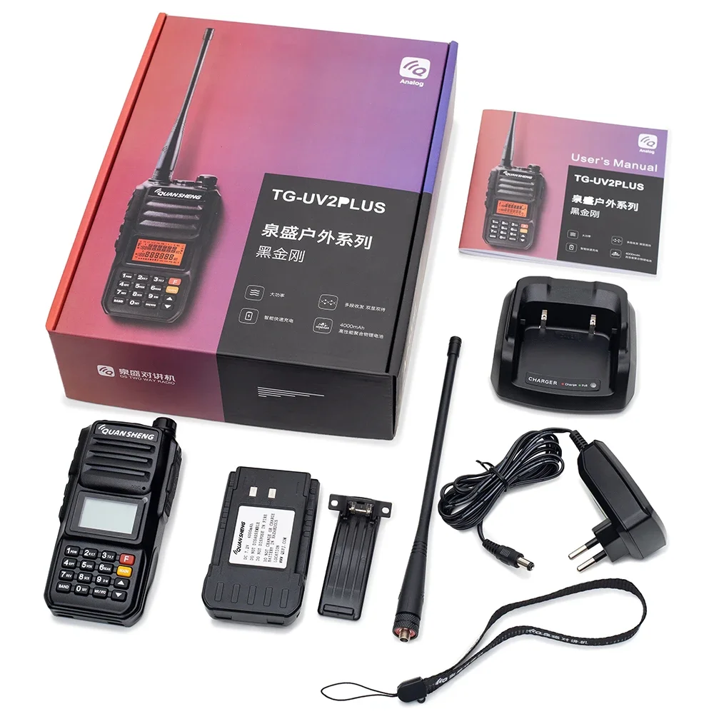 Quansheng UV2PLUS quansheng tg-uv2 plus Quansheng UV2 dual band ham radio UHF VHF amateur radio