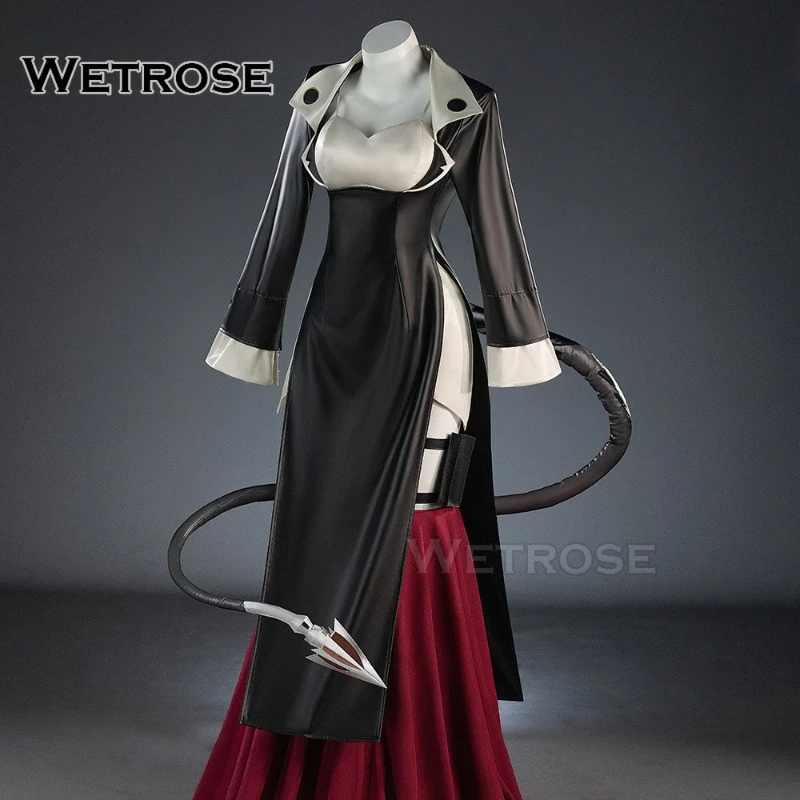 [Wetrose] متوفر SSR Jane Doe Undercover R&B Agent Zenless Zone Zero أزياء تنكرية مجموعة كاملة من أزياء الهالوين وعيد الميلاد