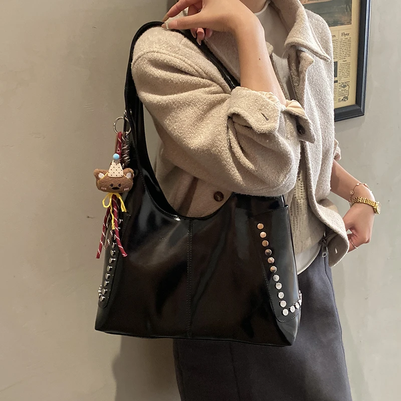 

Элегантная женская элитная роскошная кожаная сумка на плечо, классическая дизайнерская сумка-тоут для современной повседневной городской моды