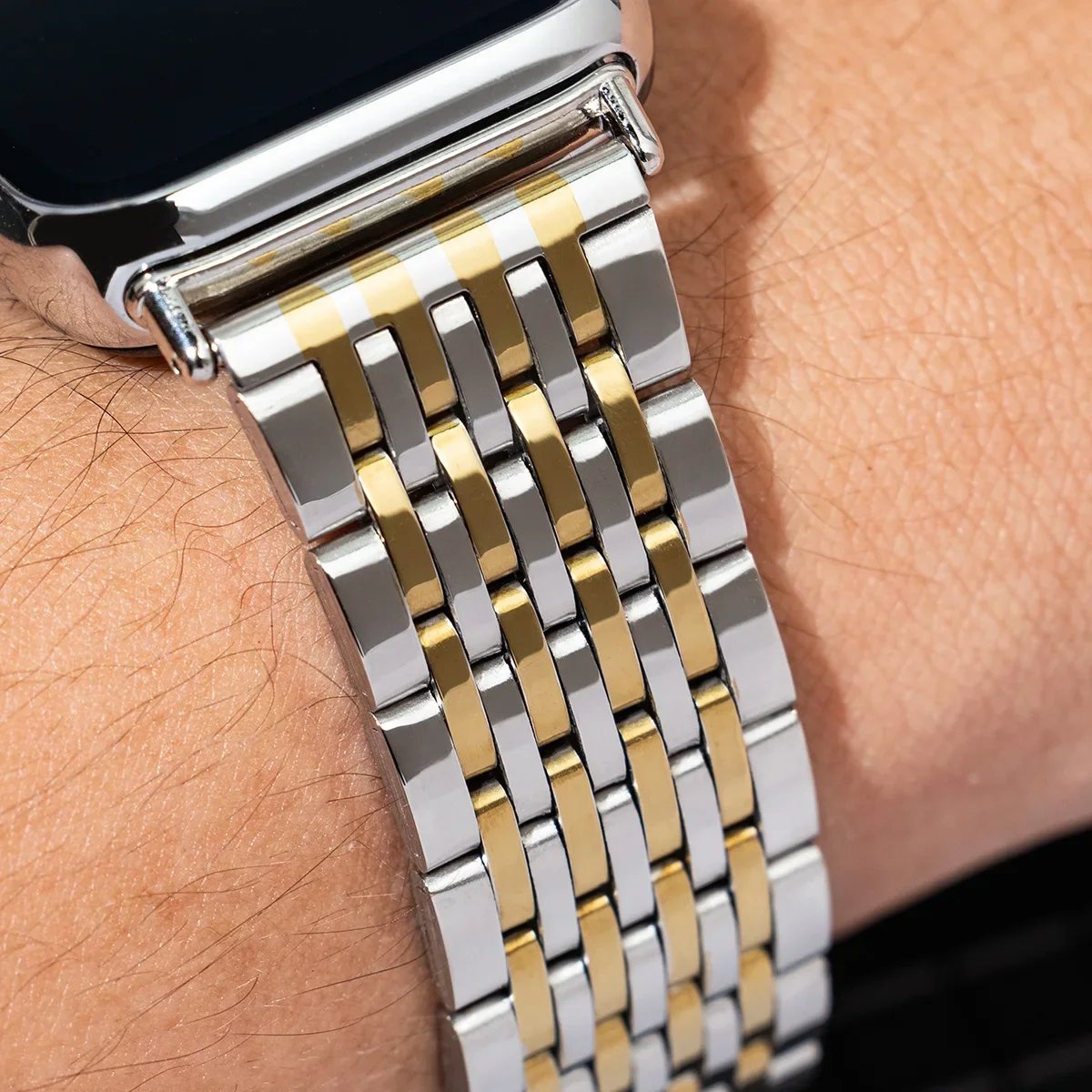 أشرطة من الفولاذ المقاوم للصدأ لساعة Redmi 5 4 سوار معصم معدني لشاومي Miband 9 Pro 8 Pro أشرطة ساعات بديلة