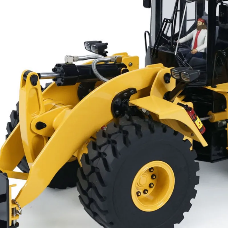 

XDRC WA470 Upgraded RC Loader Hydraulic Metal Radio Control Model 1/14 Construction Vehicle with Sounds Lights Smoking TH23518