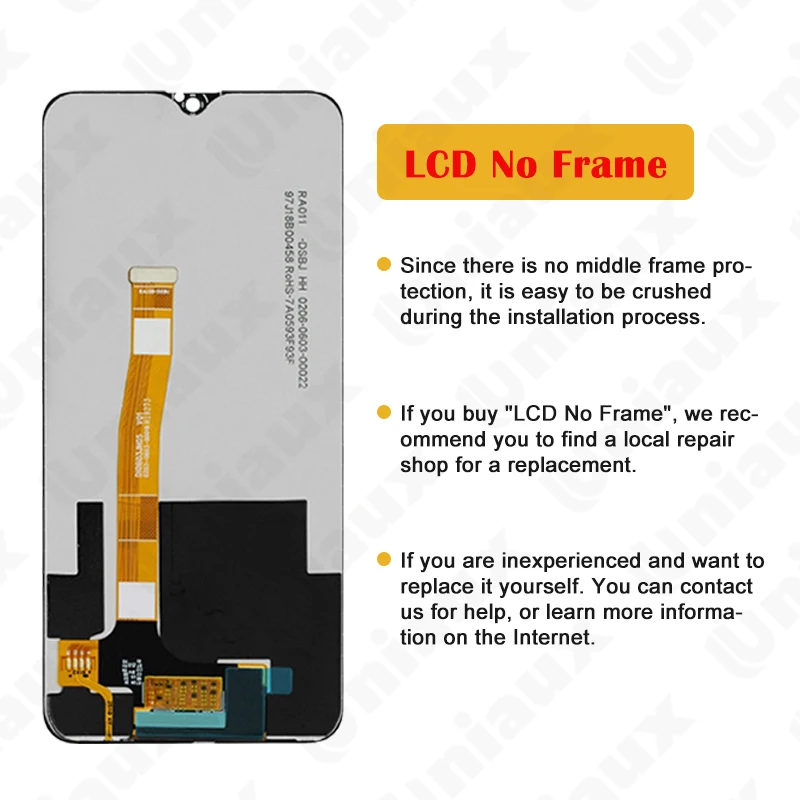 OPPO Realme 5 Pro LCD Display Touch Screen Digitizer Assembly Parts, Original, RMX1971, 6.3\