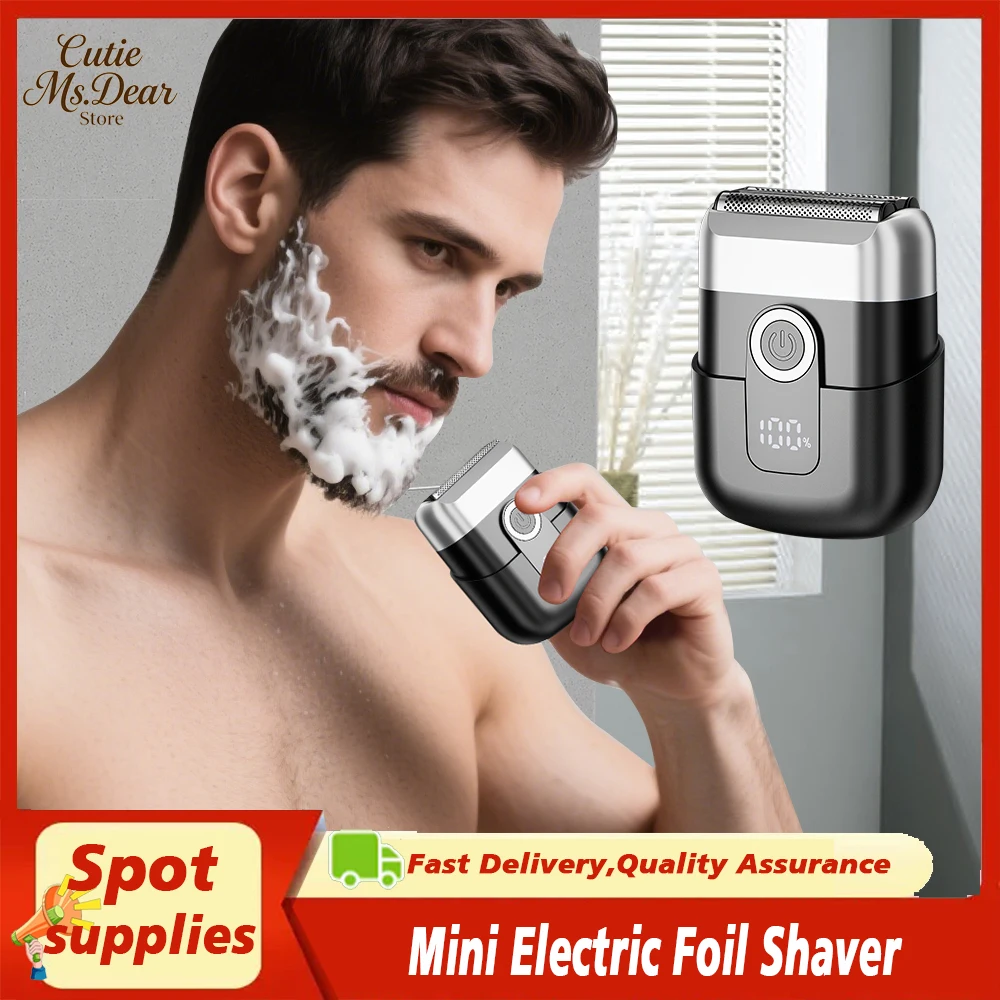 

Electric Shaver Washable Digital Display Fast Charging Portable Car Mounted Men's Shaver household beard knife household beard