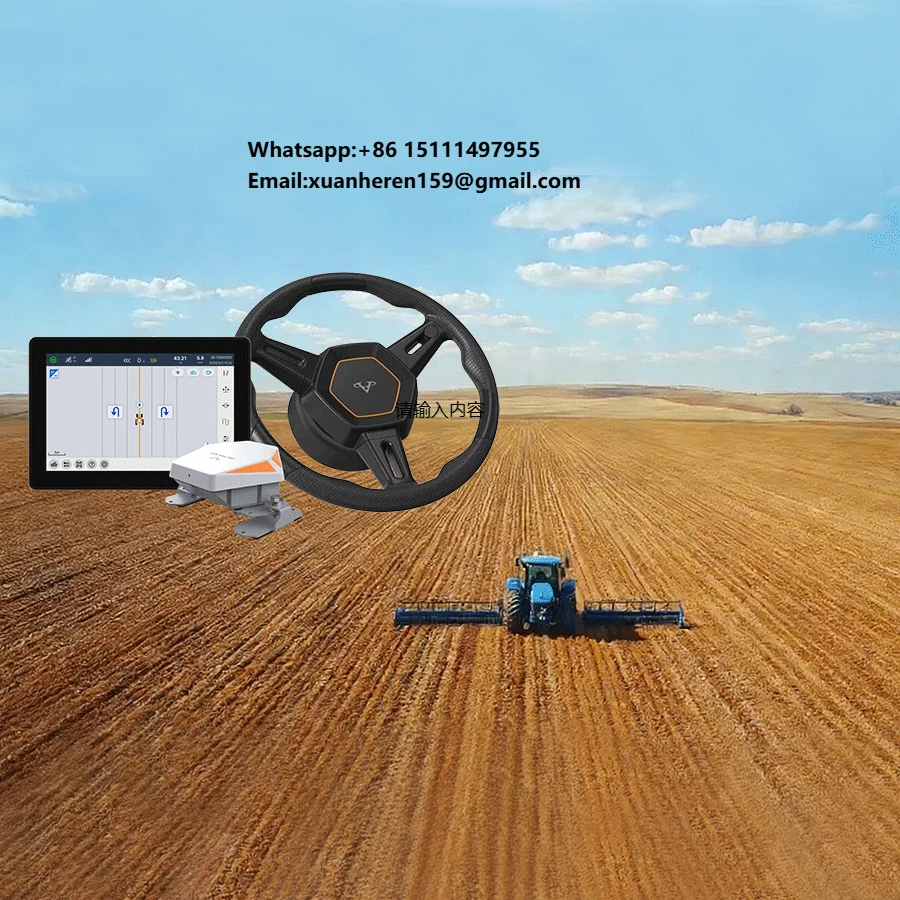 JT Tractor GPS Navigation System Automatic Steering Precision Agriculture Satellite Autopilot Kit Centimeter-Level