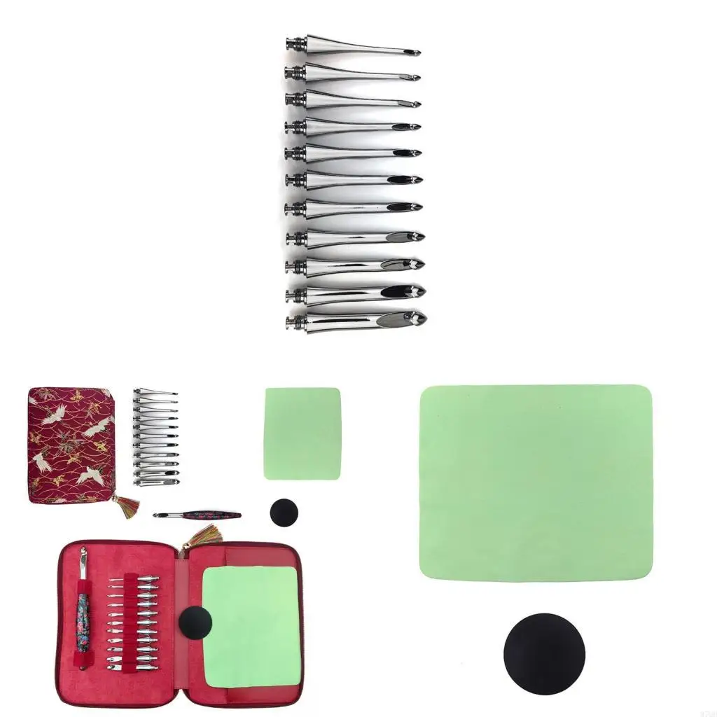 

97QD сменной алюминиевый крючок крючком с 12 сменным наконечником 3,0 мм-9,0 мм