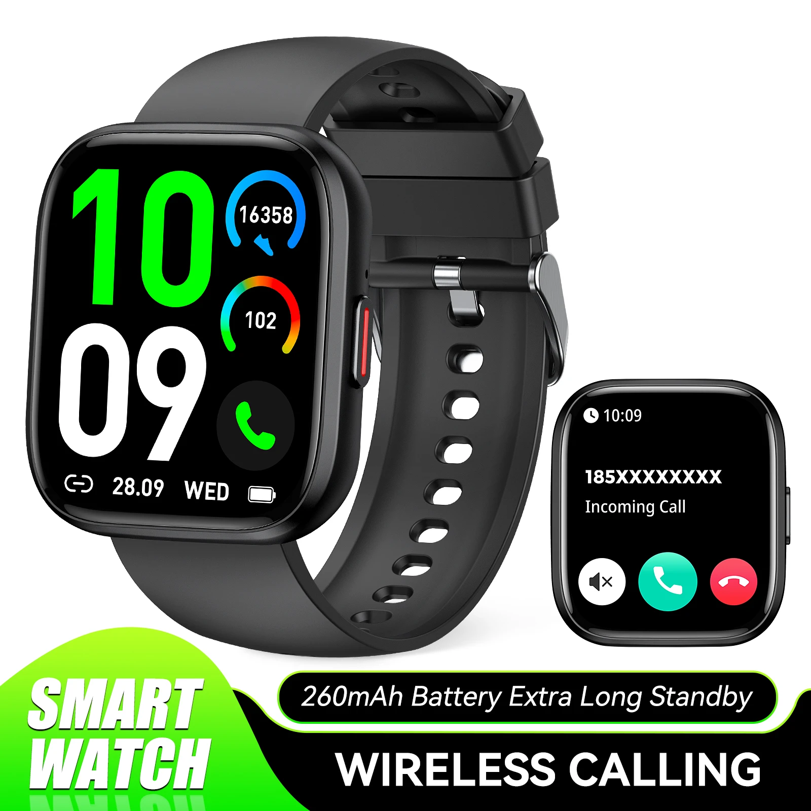 EIGIIS 2024 New Smart watch for Men Women 1.85