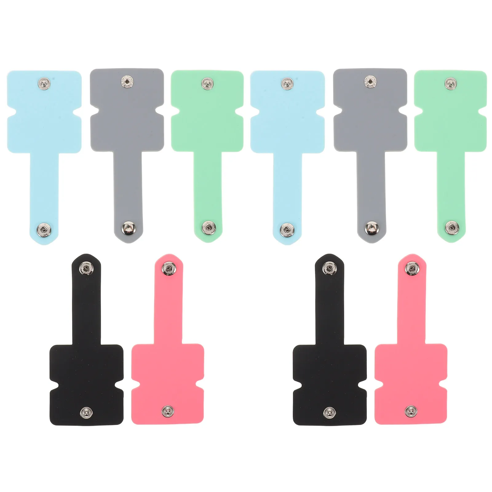 

10 шт. силиконовых органайзеров для кабелей на кнопке-защелке, многоразовые, портативные, для зарядных кабелей и USB-наушников