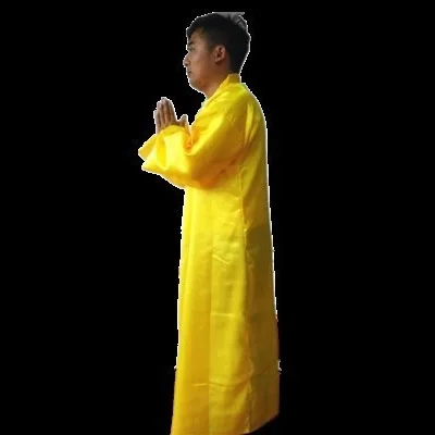 loween Costume monastico Wu Men Performance Robe aolin Tempio Buddista Sacerdote Abito tradizionale cinese da palcoscenico