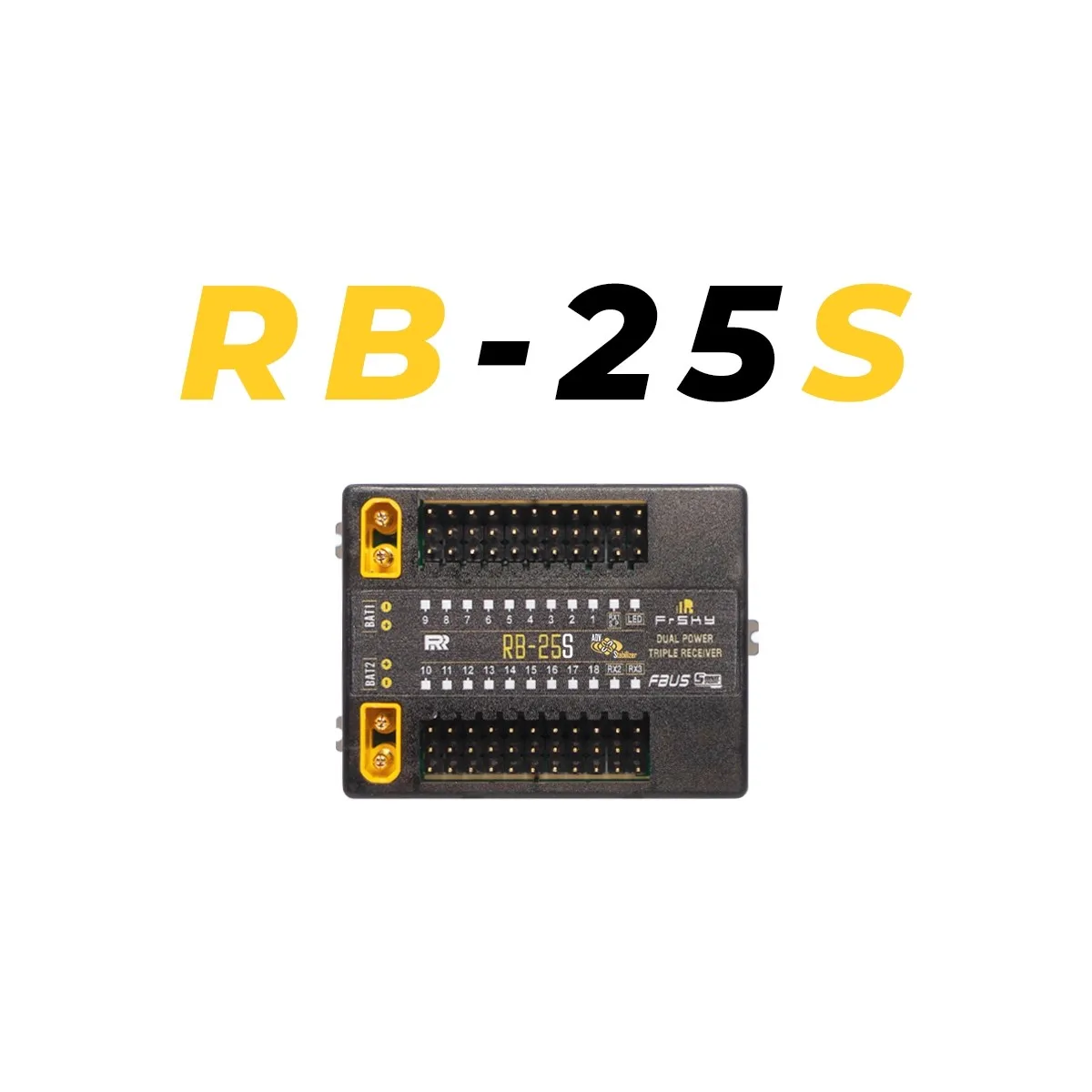

FrSky RB-25/25S Multi-function Module Based on The RB Flight Safety System Support FBUS/S.Port Device