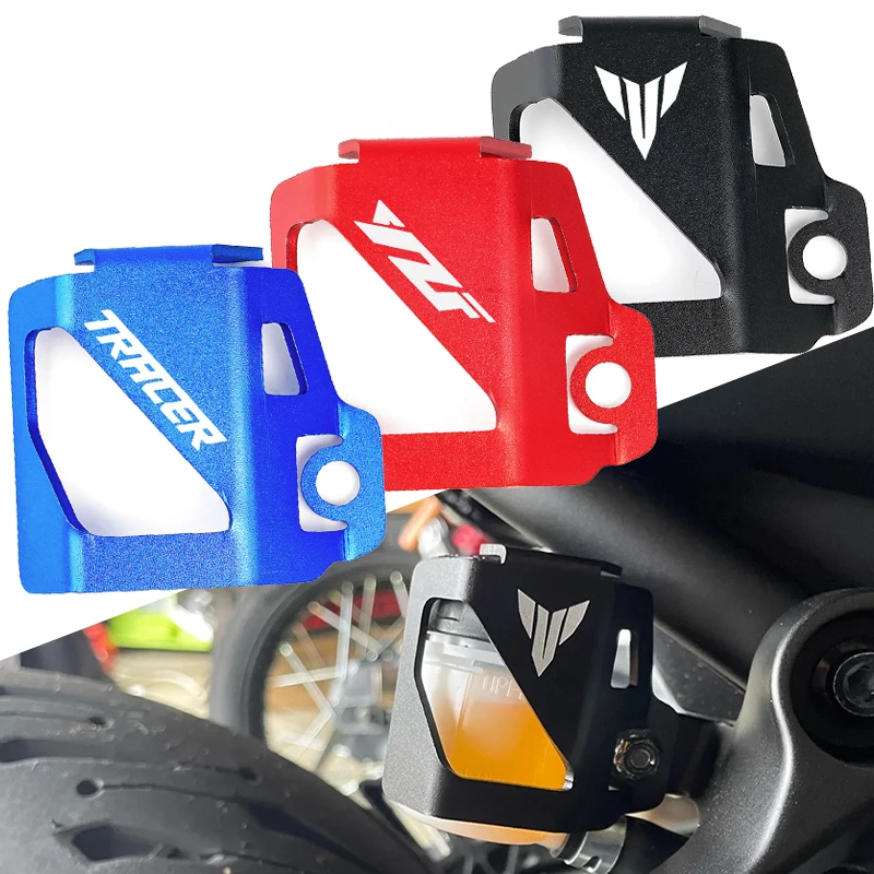 

For Yamaha MT 07 09 03 10 MT07 MT10 YZF R1 R1M R3 R6 R7 R9 R25 Tracer 700 900 7 9 GT Motorcycle Rear Brake Fluid Reservoir Cover