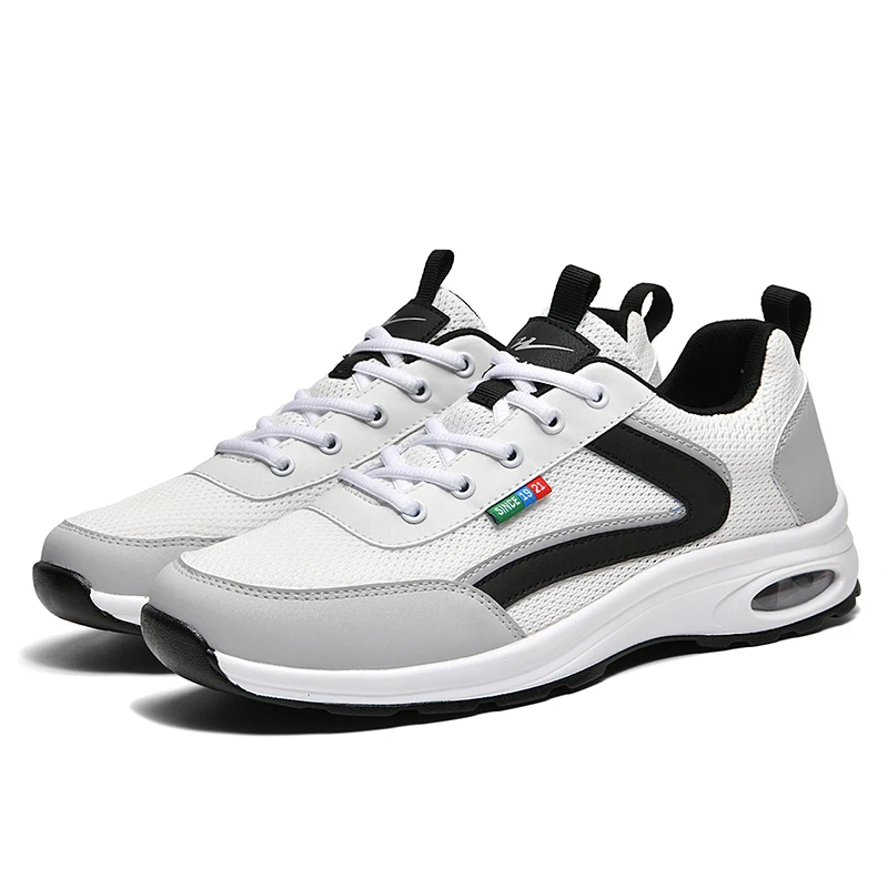 

Новые мужские кроссовки 2026 года: дышащие, сетчатые, с воздушной подушкой, амортизирующие, повседневные, для бега и фитнеса