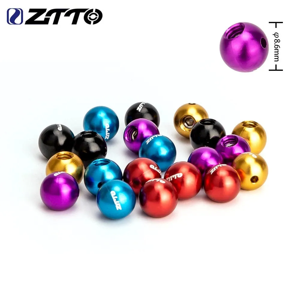 ZTTO Bicycle Cable End CapTips Brake Gear Cable Line End Cap Ferrules For Bike Brake Cables Shift Cables Aluminum Alloy