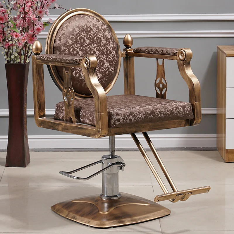 Hairdressing Barber Chair Hair Salon Gaming Facial Barbershop Beauty Beds Salon Luxury Banco Con Ruedas Barber Station Furniture