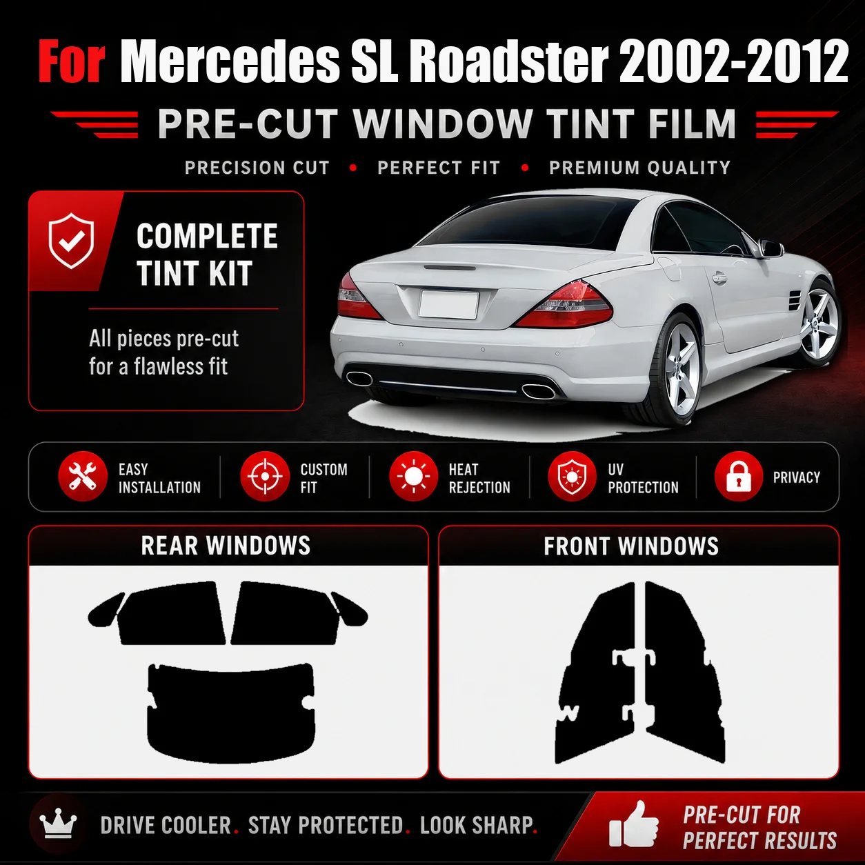 for-mercedes-sl-roadster-2002-2012-ravooy-precut-window-tint-kit-ceramic-solar-film-front-rear