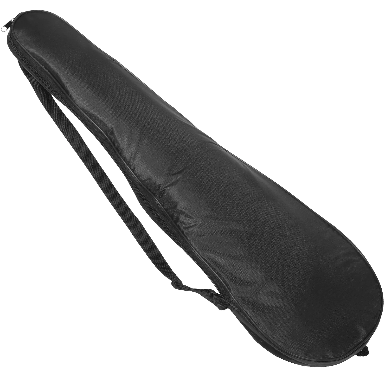 Bolsa para raqueta de bádminton, tela Oxford negra, mochila portátil para deportes al aire libre, bolsa reutilizable con cremallera ganizer SPPT007
