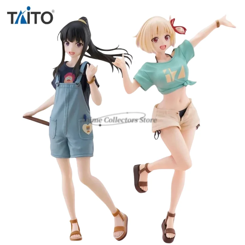 

TAITO Original Coreful Desktop Cute Lycoris Recoil Anime Figure Nishikigi Chisato Inoue Takina Action Figure Toys for Kids