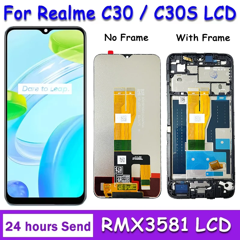 การรีวิวหน้าจอ LCD สำหรับ Realme C30 ที่มีคุณภาพสูง