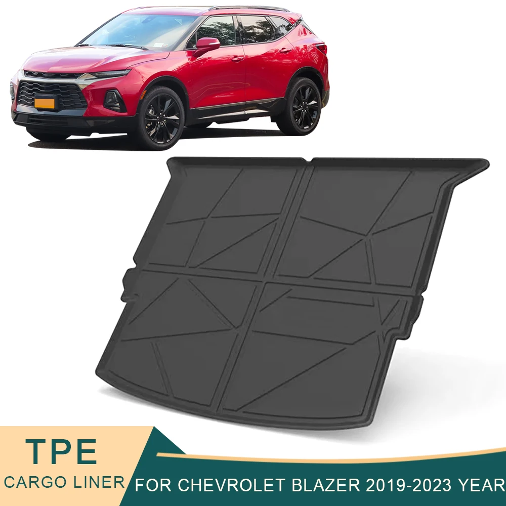 

Нескользящие коврики из ТПЭ для багажника Chevrolet Blazer 2019-2023