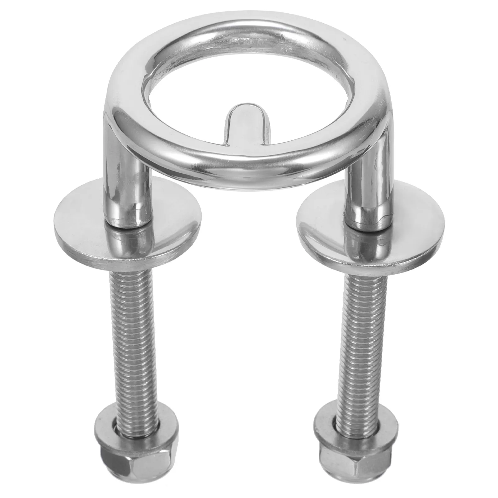 

Premium Stainless Steel Ski Tow Ring Heavy Duty Boat Hardware Accessory Stainless Marine Tow Hook for Water Skiing and Boating