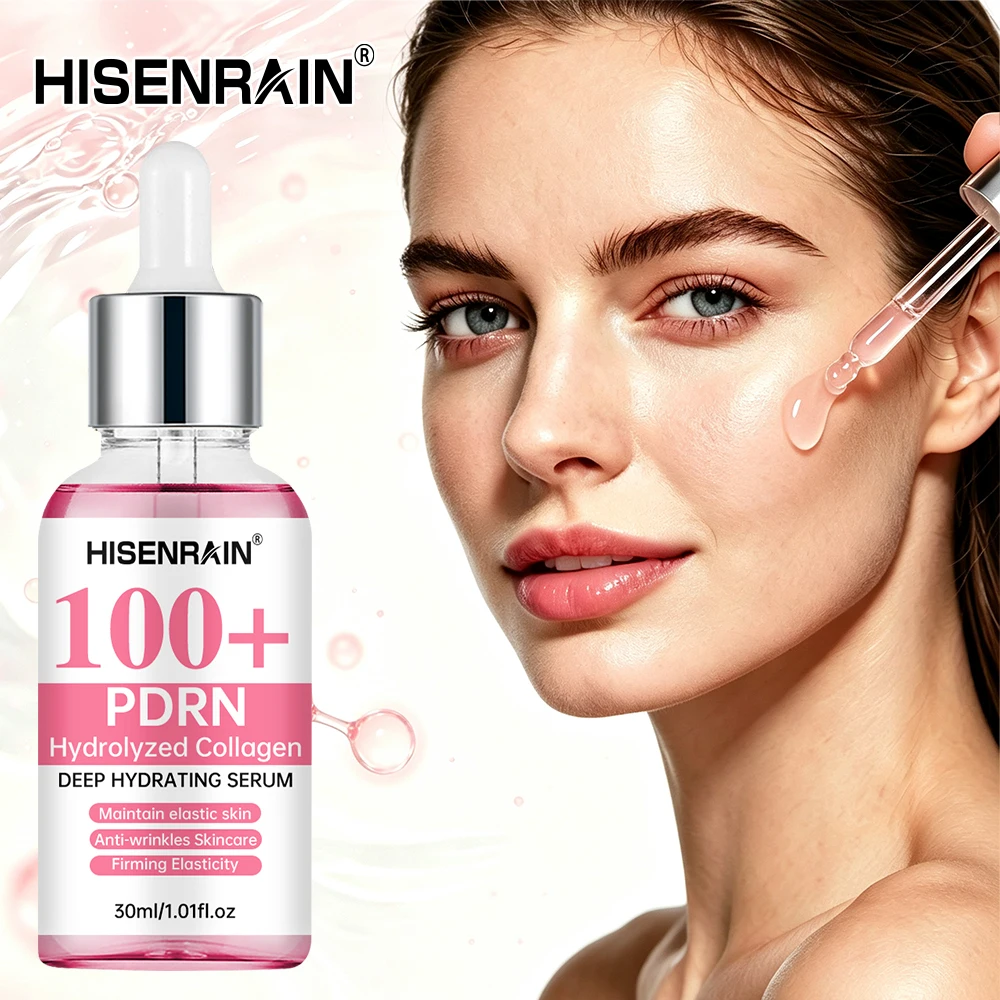 HISENRAIN Essence Lotion is rich in PDRN and hyaluronic acid. It deeply hydrates, moisturizes and firms the skin.