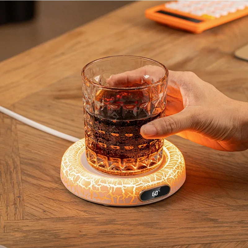 Elektrische Kopwarmer Met Lava-Verwarmingstechnologie En Slimme Temperatuurregeling Voor Koffie En Melk