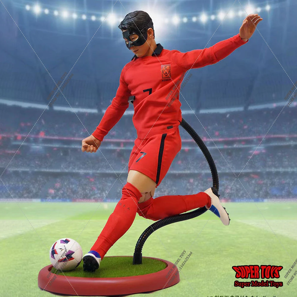 Original KUMIK KMF-S 1/6 Scale Collectible Korean Football Players Tough Guy Son Heung-Min Full Set 12'' Action Figures Model