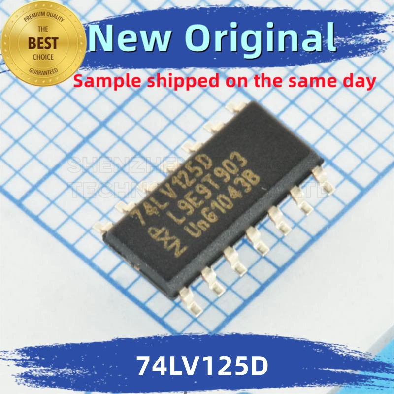 10PCS/lot 74LV125D Integrated Chip 100%New And Original BOM matching NXP