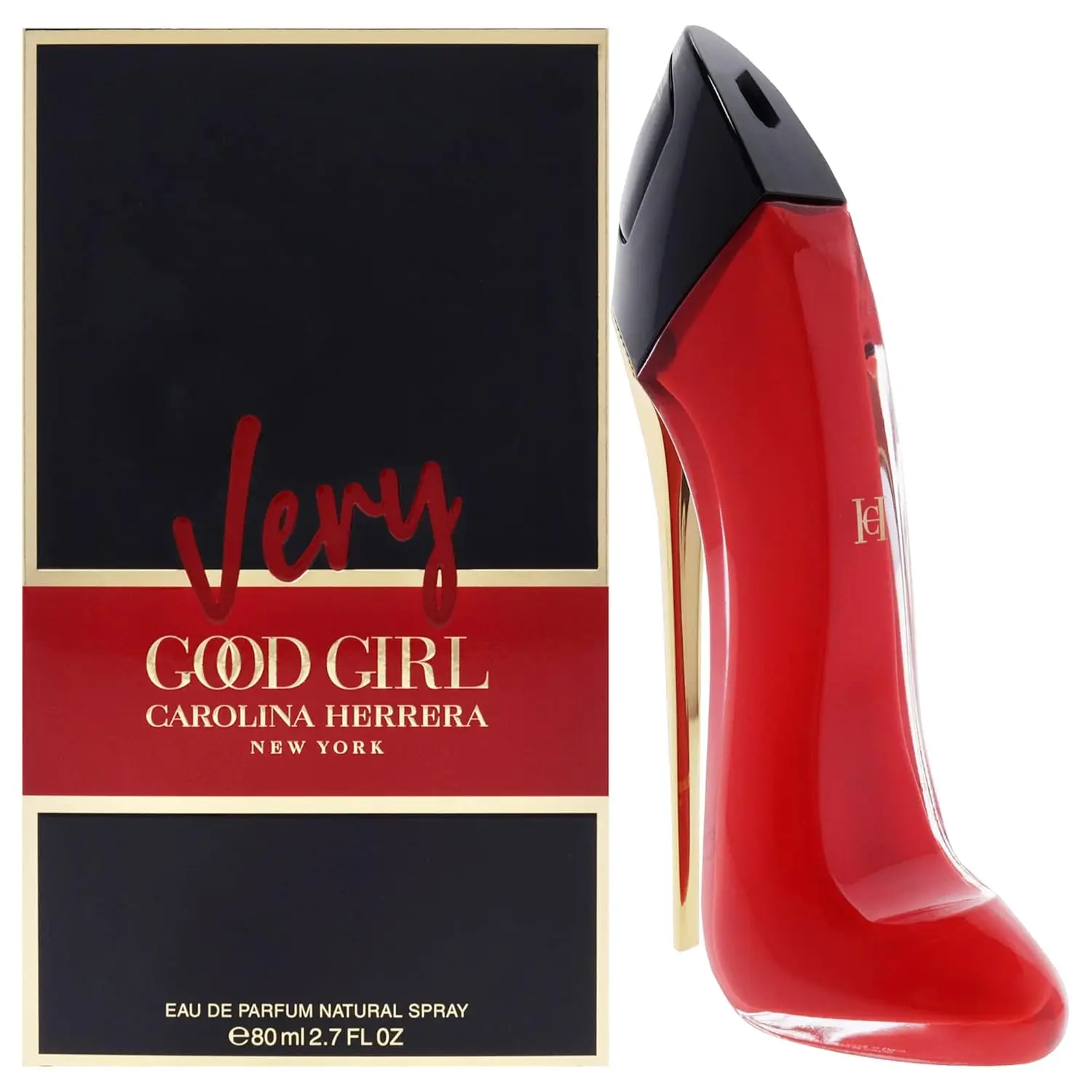 

Carolina Herrera Very Good Girl Eau de Parfum - Red Stiletto Luxury Fragrance for Women, Long Lasting Scent