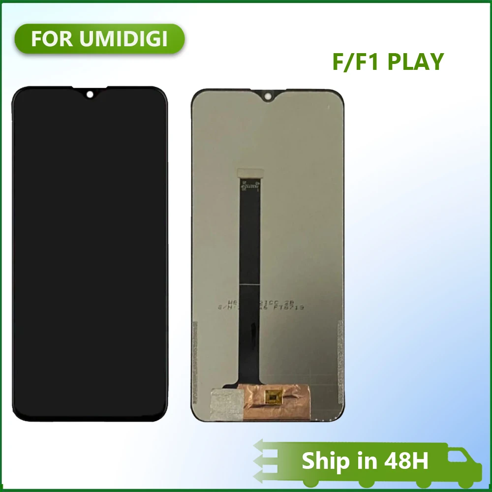 100% Tested For UMIDIGI F1 LCD Display Touch Screen 6.3 inch LCD Digitizer Display For UMIDIGI F1 Play Full DIsplay Screen