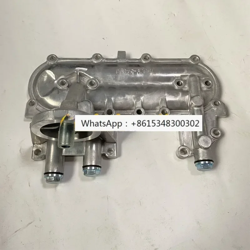 

Hilux pickup truck Hiace 2L 3L engine oil cooler cover radiator side cover 1988 1995 15609 54013 15609 54013 disassembly
