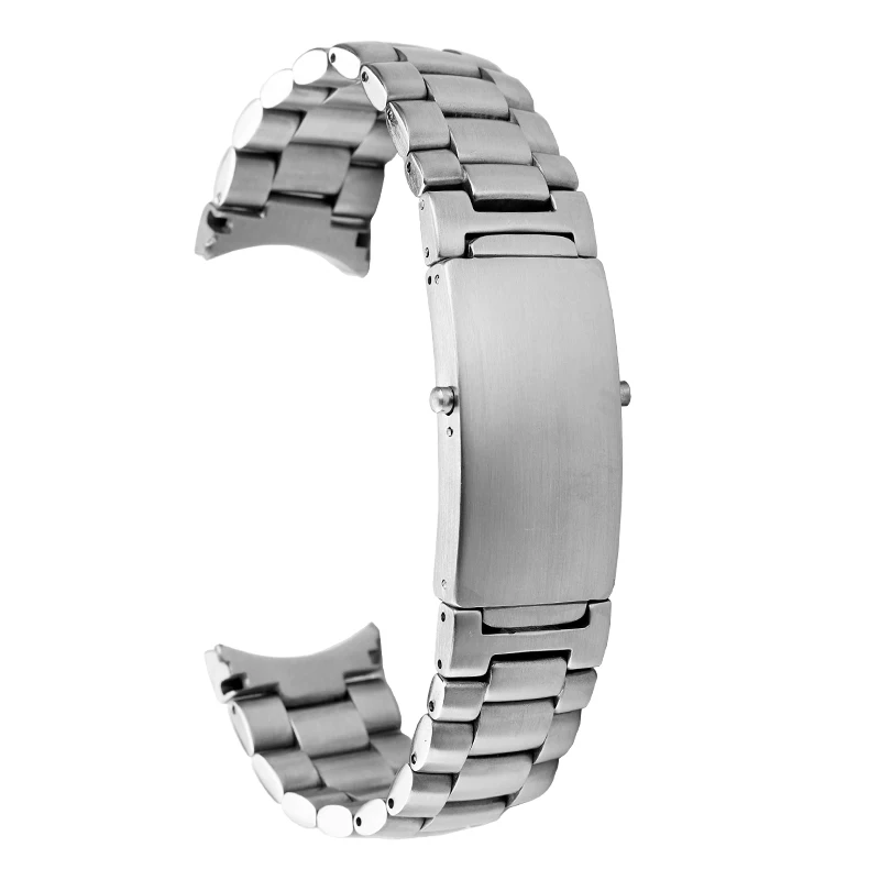 สำหรับ Longines L3.811.4สายนาฬิกาข้อมือเหล็กผู้ชายนาฬิกาโลหะความแม่นยำคุณภาพสูง L3.811 22มม. กันน้ำ